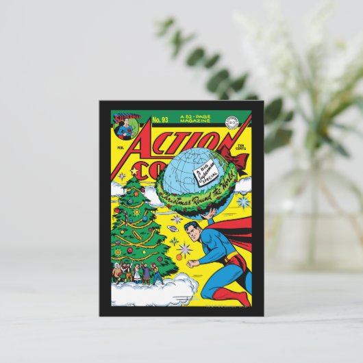 Action Comics #93 Briefkaart (Staand voorkant)