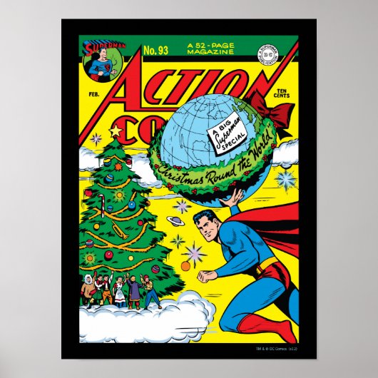 Action Comics #93 Poster (Voorkant)