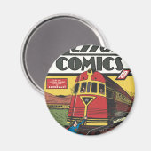 Action Comics - juni 1939 Magneet (Voorkant / Achterkant)