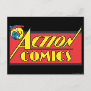 Action Comics - Superman Briefkaart