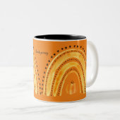 Action de grâce Bénédiction de récolte café Mug (Devant droit)