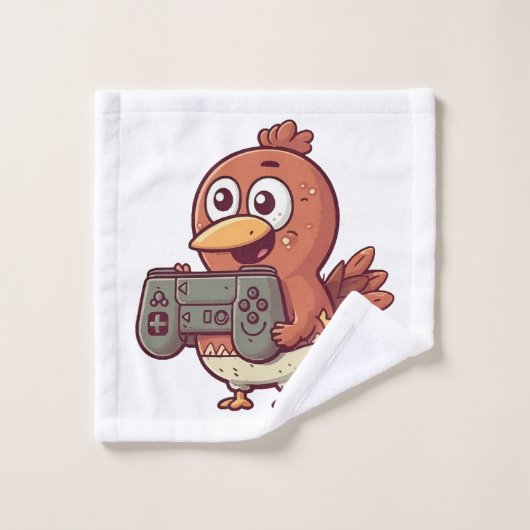 Action de grâce de jeu vidéo (Gant de toilette)