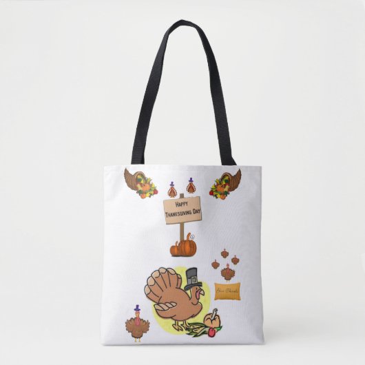 Action de grâces sac fourre-tout (Devant)