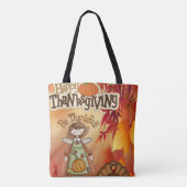 Action de grâces sac fourre-tout (Dos)