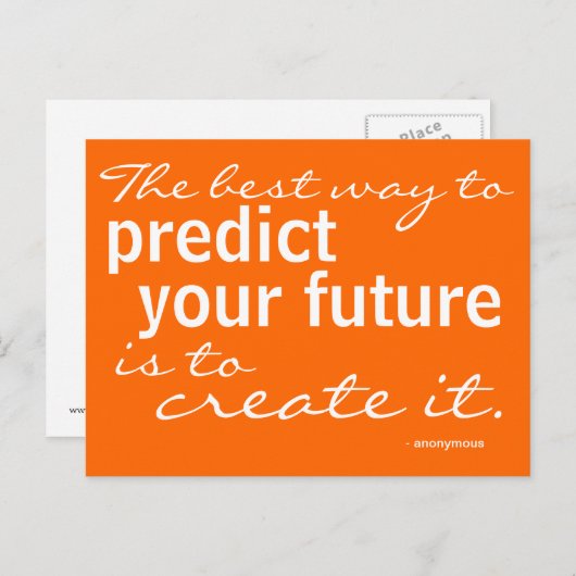 Action d'intention - Carte postale (Devant / Derrière)