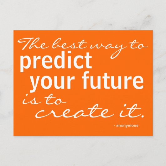 Action d'intention - Carte postale (Devant)