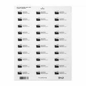 Action Directors Clapboard Etiket (Full Sheet)
