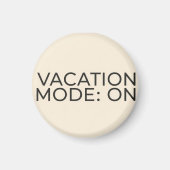 Action Mode On – Motivational Fridge Magnet (Devant)