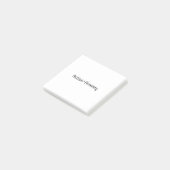 Action Over Anxiety Minimalist Post-It Notes (Incliné)