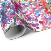 Action Painting, Drip Art Cadeaupapier (Rol Hoek)