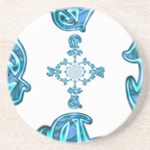 Action Retro Hakuna Matata Blue Gift.png Zandsteen Onderzetter