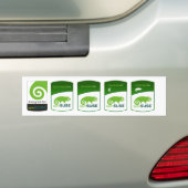 actionné par des autocollants d'opensuse (En voiture)