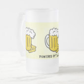 Actionné par la tasse de bière givrée par alcool (Devant gauche)