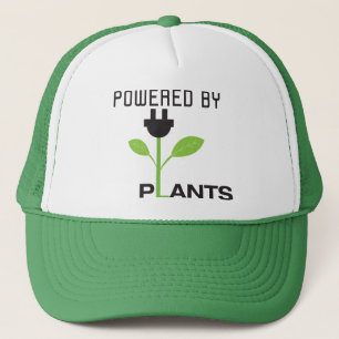 Actionné par le casquette de plantes