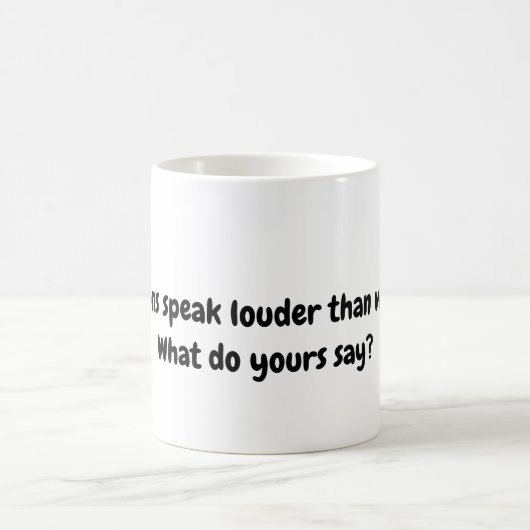 Actions Proverbe Mug (Centre)