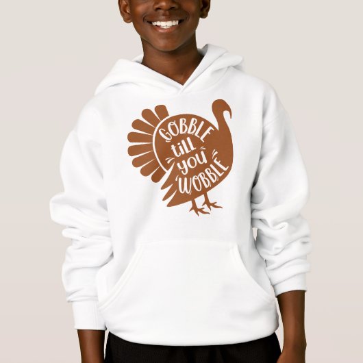 Actious Gobble til you Wobble, Thanksgiving Boys' (Voorkant)