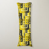 Activate My Heart Pattern Lichaamskussen (Voorkant Verticaal)