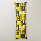 Activate My Heart Pattern Lichaamskussen (Achterkant (Verticaal))