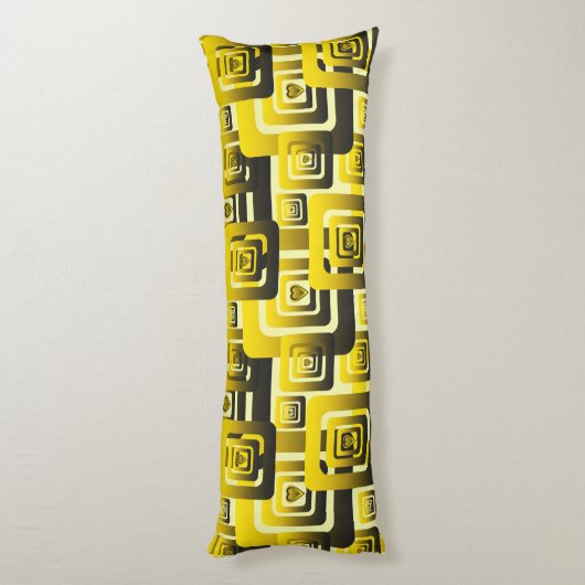 Activate My Heart Pattern Lichaamskussen (Achterkant (Verticaal))