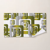 Activate My Heart Pattern Silver (Serviette à main)