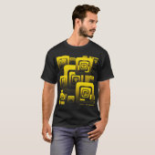 Activate My Heart Pattern T-shirt (Voorkant volledig)