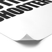 Active Shooter Basketball Player Basketball Active Poster (Hoek)