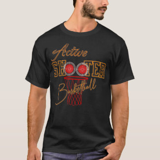 Active Shooter Basketball. T-shirt