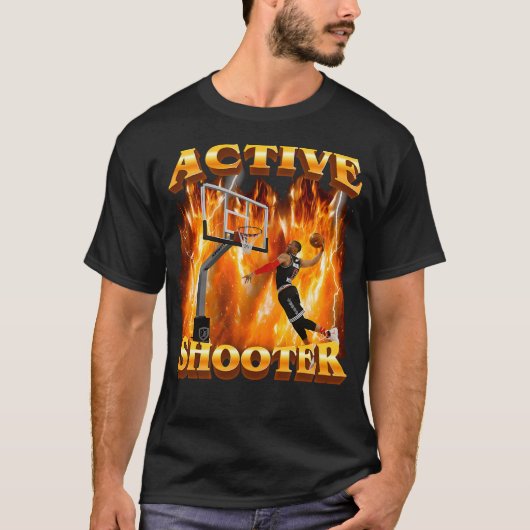 Active Shooter T-shirt (Voorkant)
