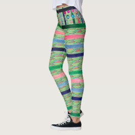 Active Sporty Fun Compression Leggings
