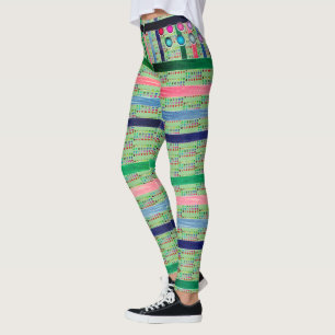 Active Sporty Fun Compression Leggings