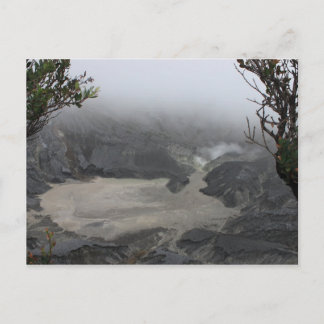 Active Volcano, Bandung Indonesia Briefkaart