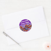 Activeer uw DNA-stickers Ronde Sticker (Envelop)