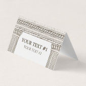 Activer/désactiver la carte de table de texte pers (Dos)