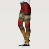 ACTIVEWEAR LEGGINGS - "RED SALSA" (Links)