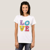 Activism Sign Language - Liefde T-shirt (Voorkant volledig)