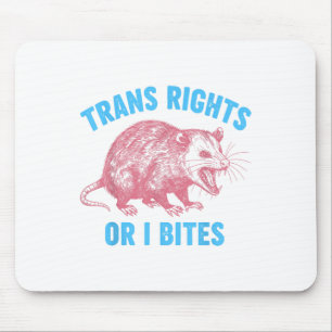 Activist LGBTQ Transgender Equality voor Transrech Muismat
