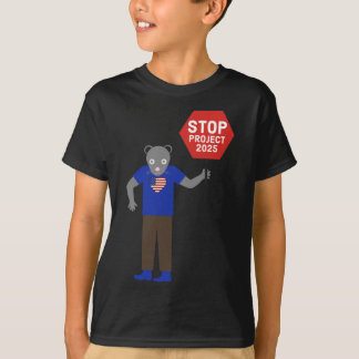 Activist Stop Project 2025. T-shirt