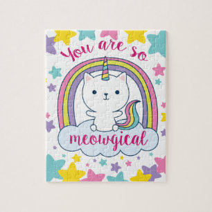 Activité de puzzle Caticorn