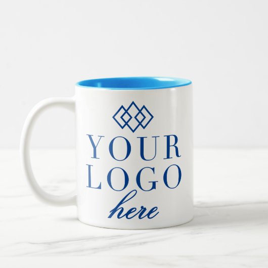 Activité d'entreprise Votre logo Ici Café Mug (Gauche)