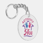 Activiteit Ace Activiteiten Directeur Sleutelhanger (Voorkant Links)