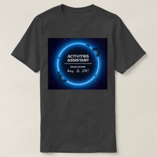 ACTIVITEITEN ASSISTANT 3 T-SHIRT (Design voorkant)