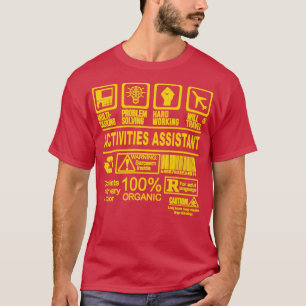 ACTIVITEITEN DE BIJSTANDER ZAL REIZEN T-SHIRT