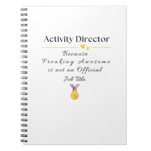 Activiteiten Directeur Notitieboek