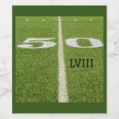 Activiteiten in de omgeving van 50 Yard Line Grass Wijn Etiket (Enkel label)