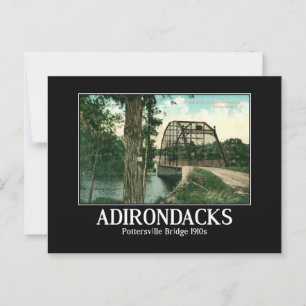Activiteiten in de omgeving van Adirondacks, Potte Briefkaart