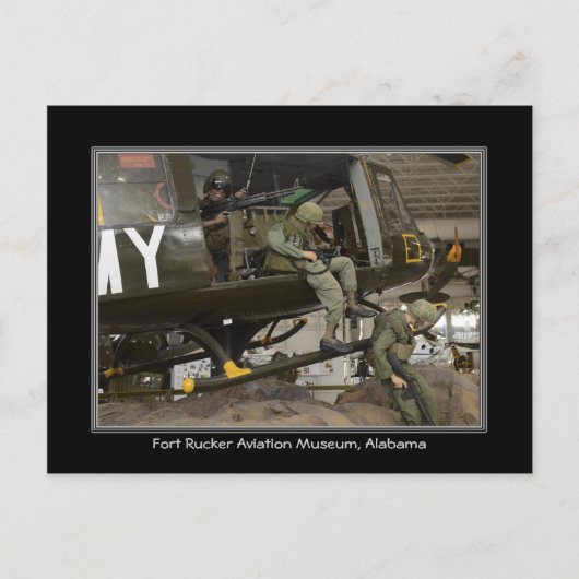 Activiteiten in de omgeving van Alabama Fort Rucke Briefkaart (Voorkant)