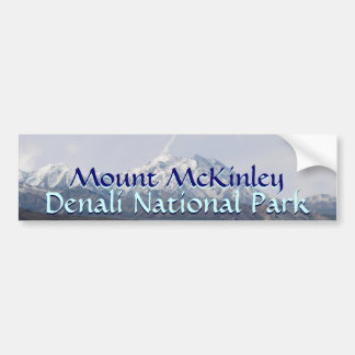 Activiteiten in de omgeving van Alaska Denali Nati Bumpersticker