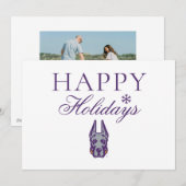 Activiteiten in de omgeving van Albany Great Dane  Feestdagenkaart (Voorkant / Achterkant)