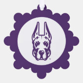 Activiteiten in de omgeving van Albany Great Dane  Ornament Kaart (Achterkant)