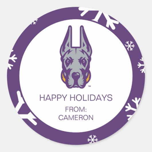 Activiteiten in de omgeving van Albany Great Dane  Ronde Sticker (Voorkant)